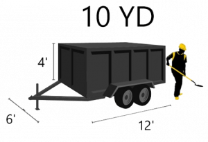 10 yard dumpster